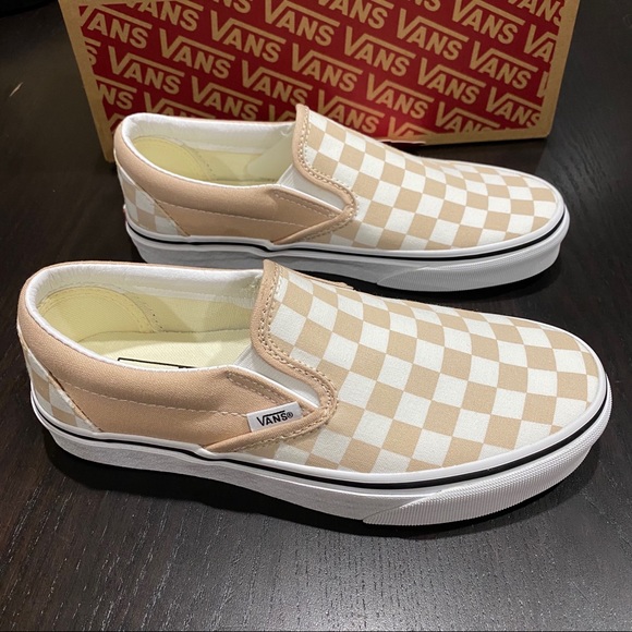 checkered vans frappe
